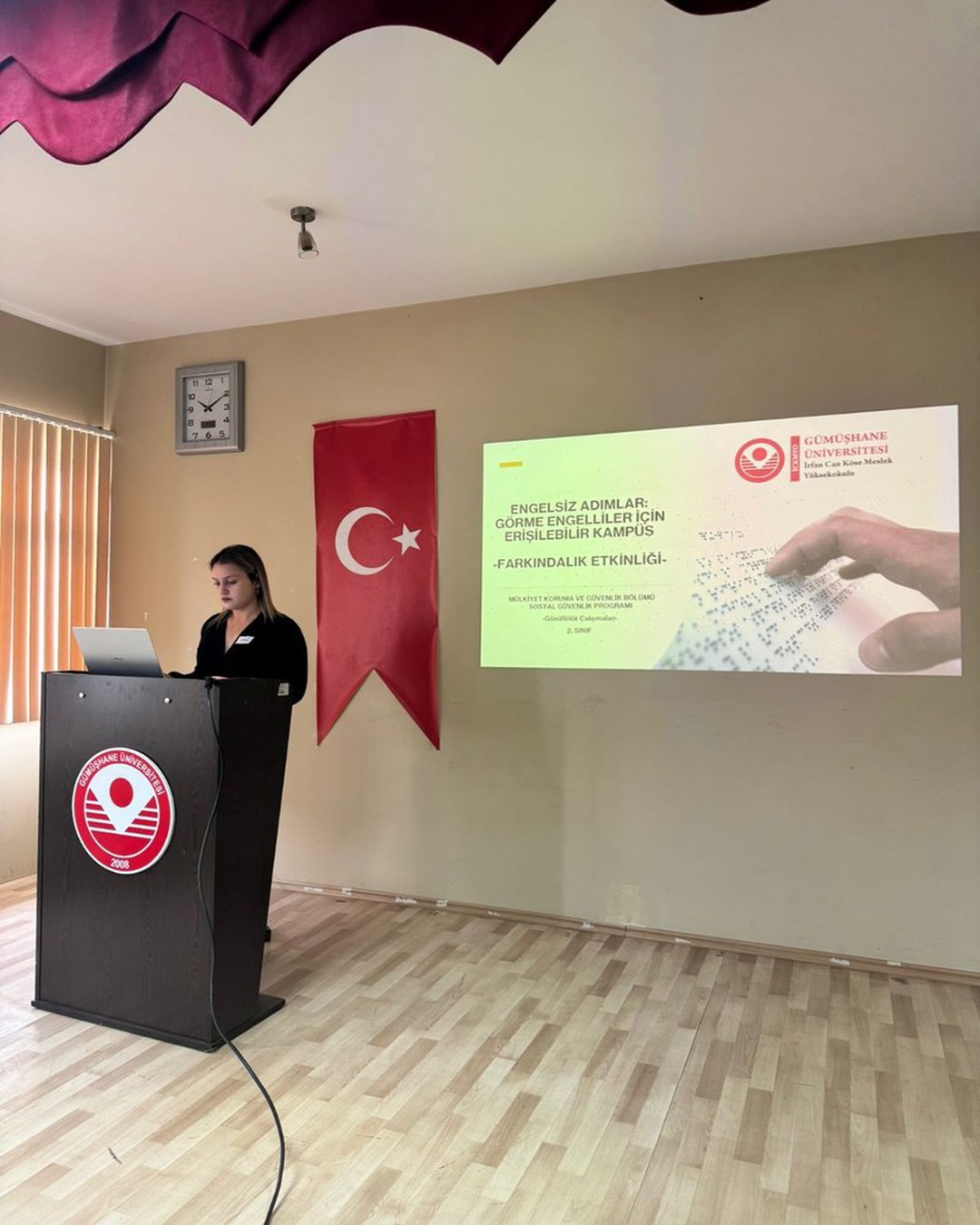 Engelsiz Adımlar Görme Engelliler İçin Erişilebilir Kampüs Farkındalık Etkinliği Düzenlendi