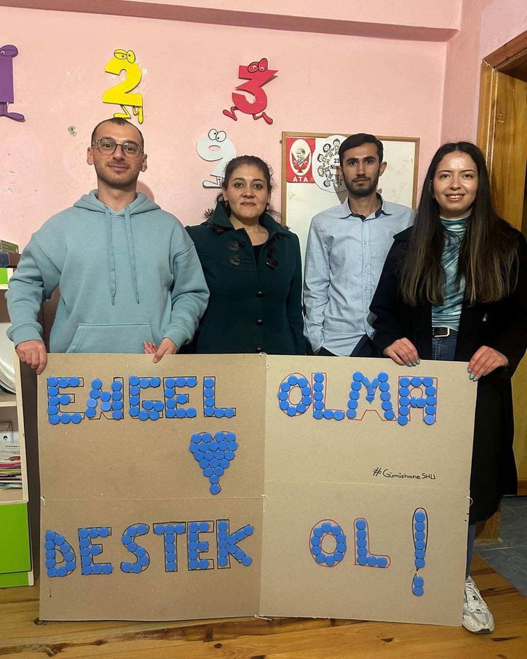 Sosyal Hizmet Bölümü Öğrencileri Tarafından 3 Aralık Dünya Engelliler Günü Farkındalık Etkinliği Düzenlendi