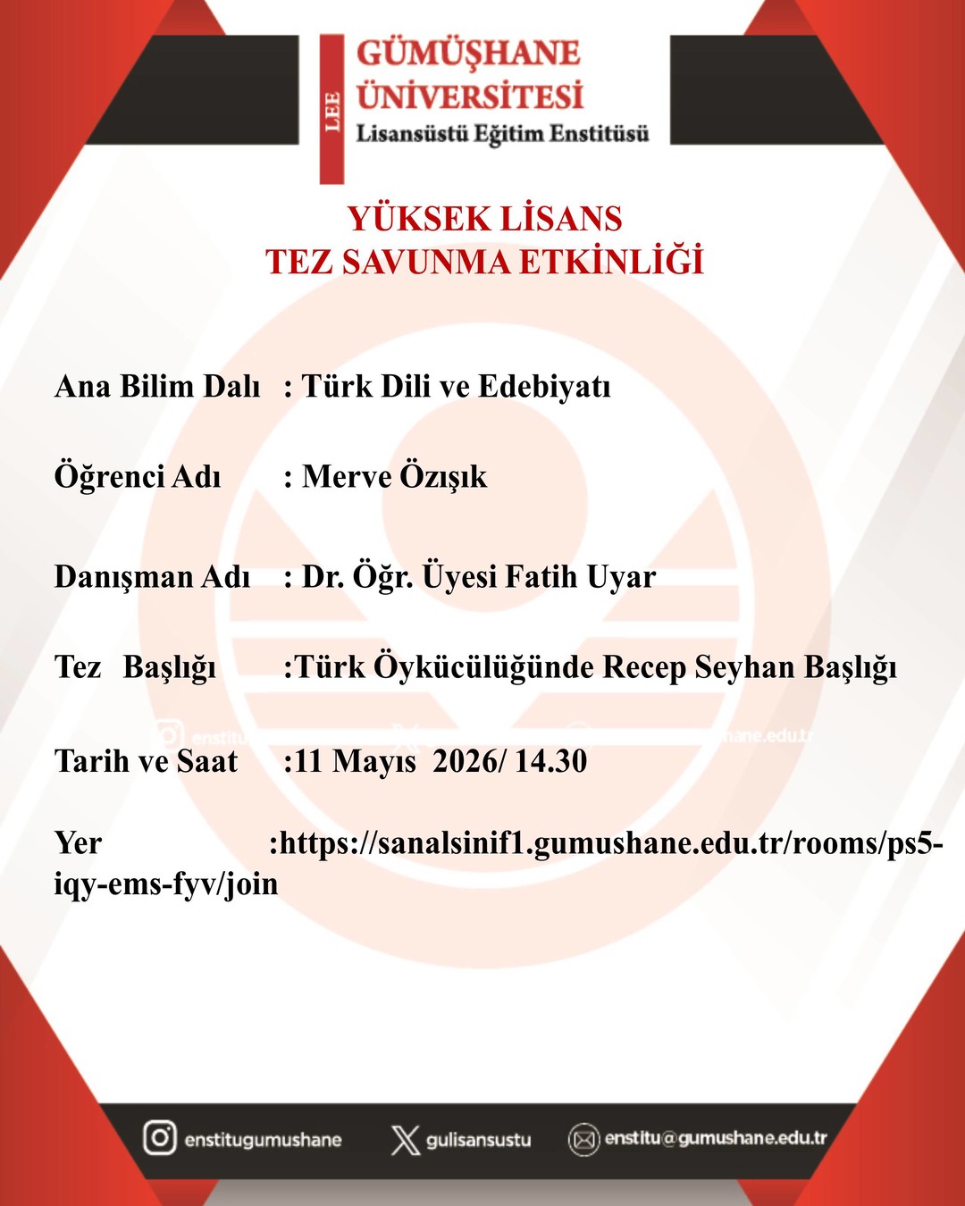 Tez Savunması