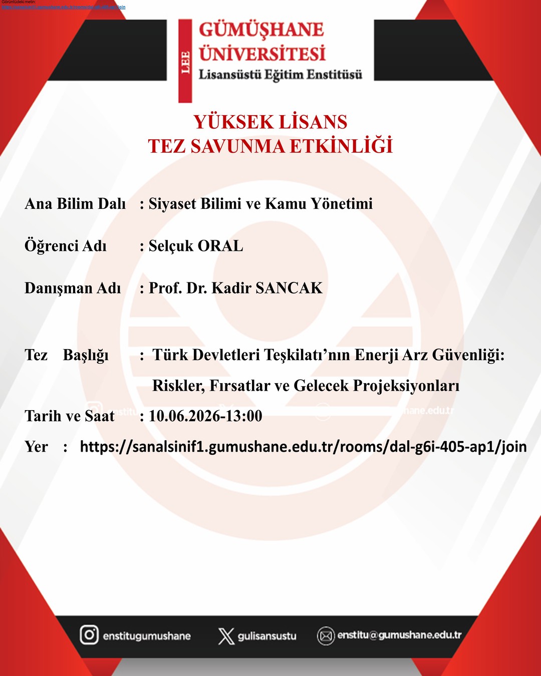 Tez Savunması