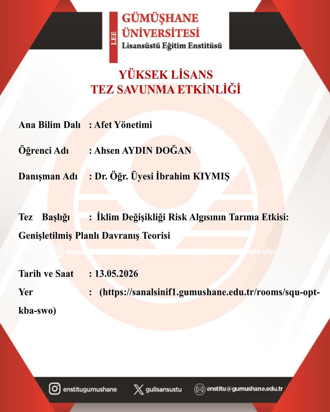 Tez Savunması