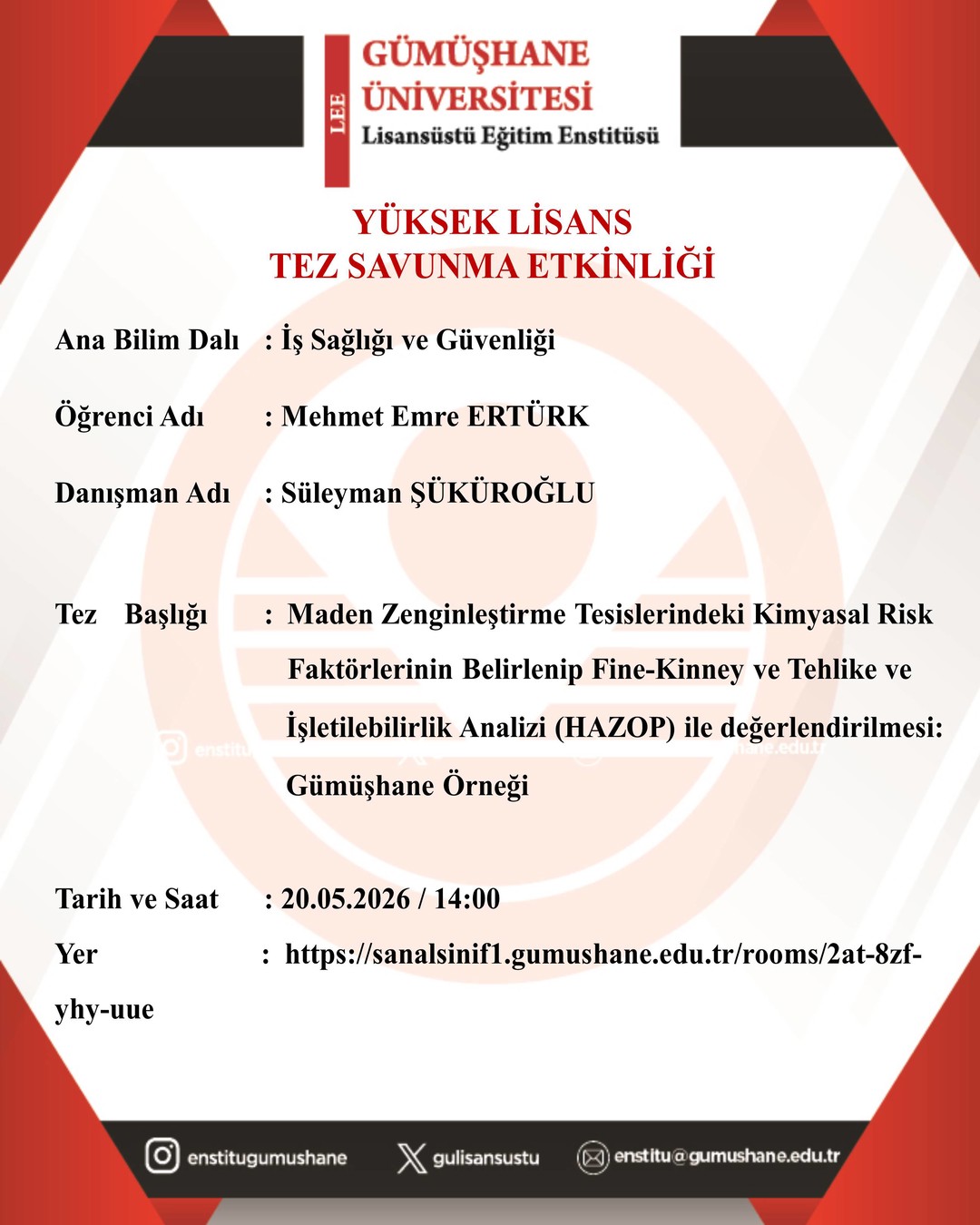 Tez Savunması