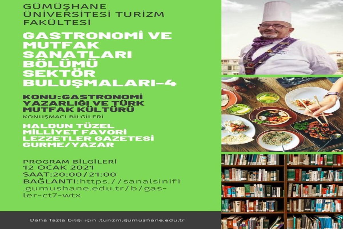 Çevrimiçi Gastronomi Söyleşilerinde Haldun Tüzel Ile Fazlaca Eğlenceli Ve Bilgilendirici Bir Sohbet Gerçekleştirdik