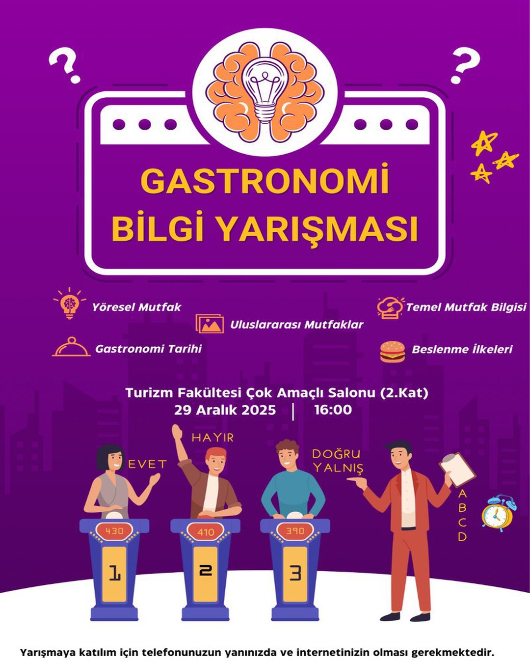 Gastronomi Bilgi Yarışması