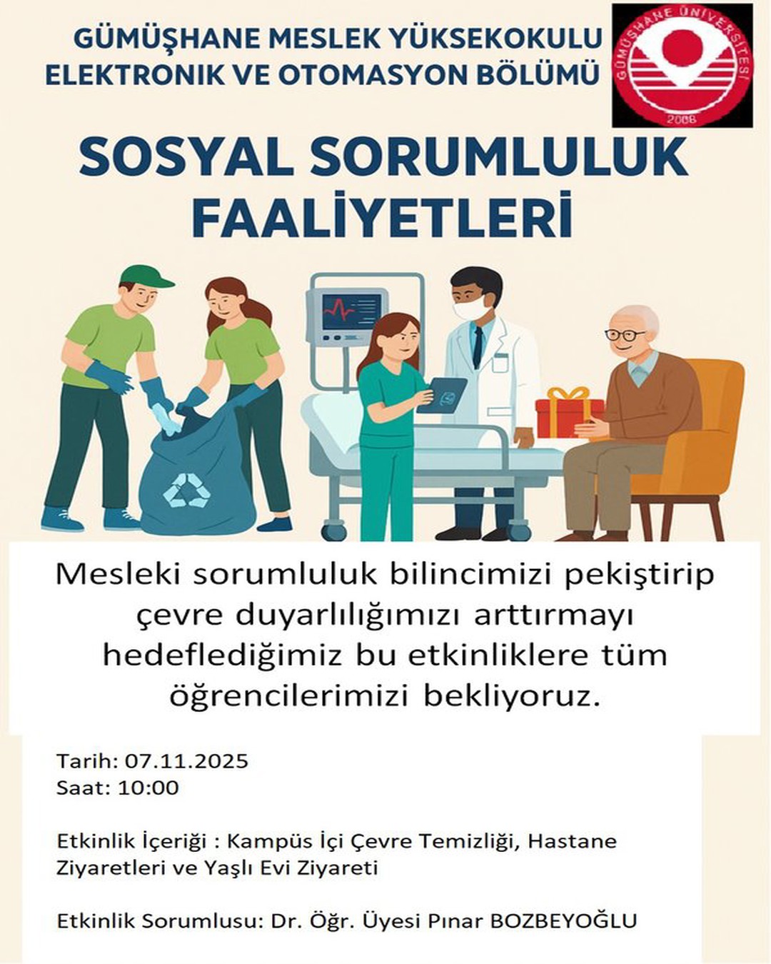 Sosyal Sorumluluk Etkinliği