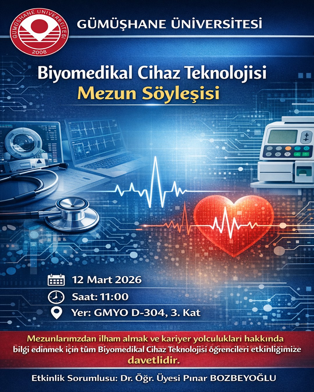 Biyomedikal Cihaz Teknolojisi Mezun Söyleşisi