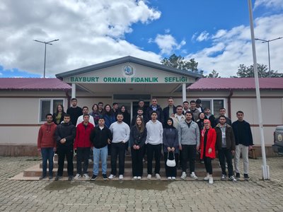 Öğrencilerimizin Bayburt Fidanlık Uygulaması