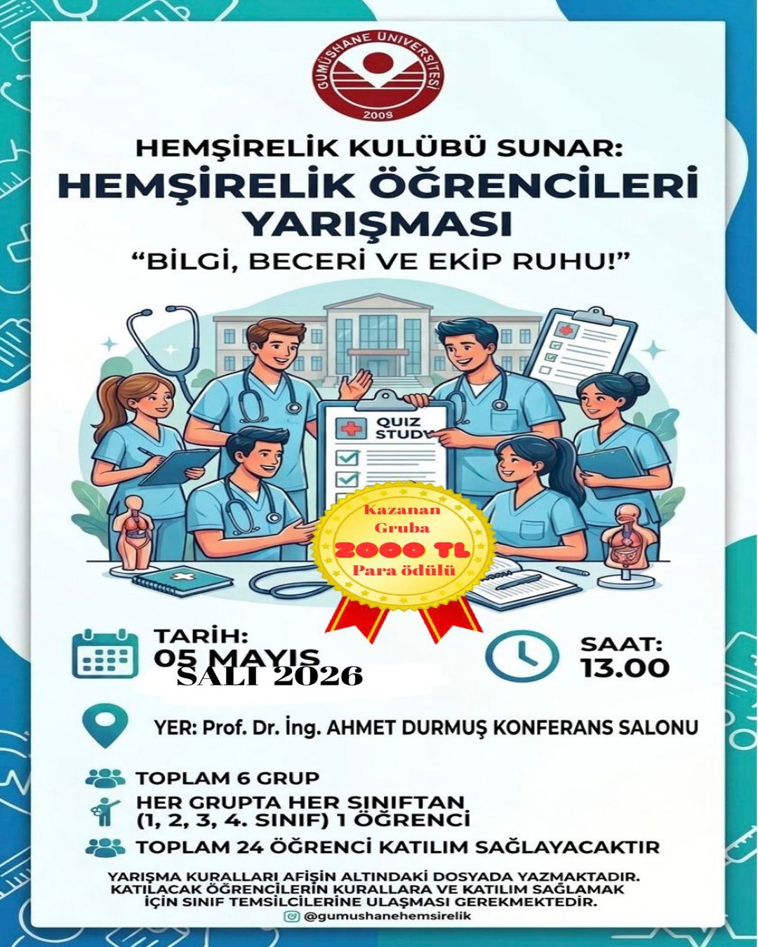 Hemşirelik Öğrencileri Yarışması Başlıyor!