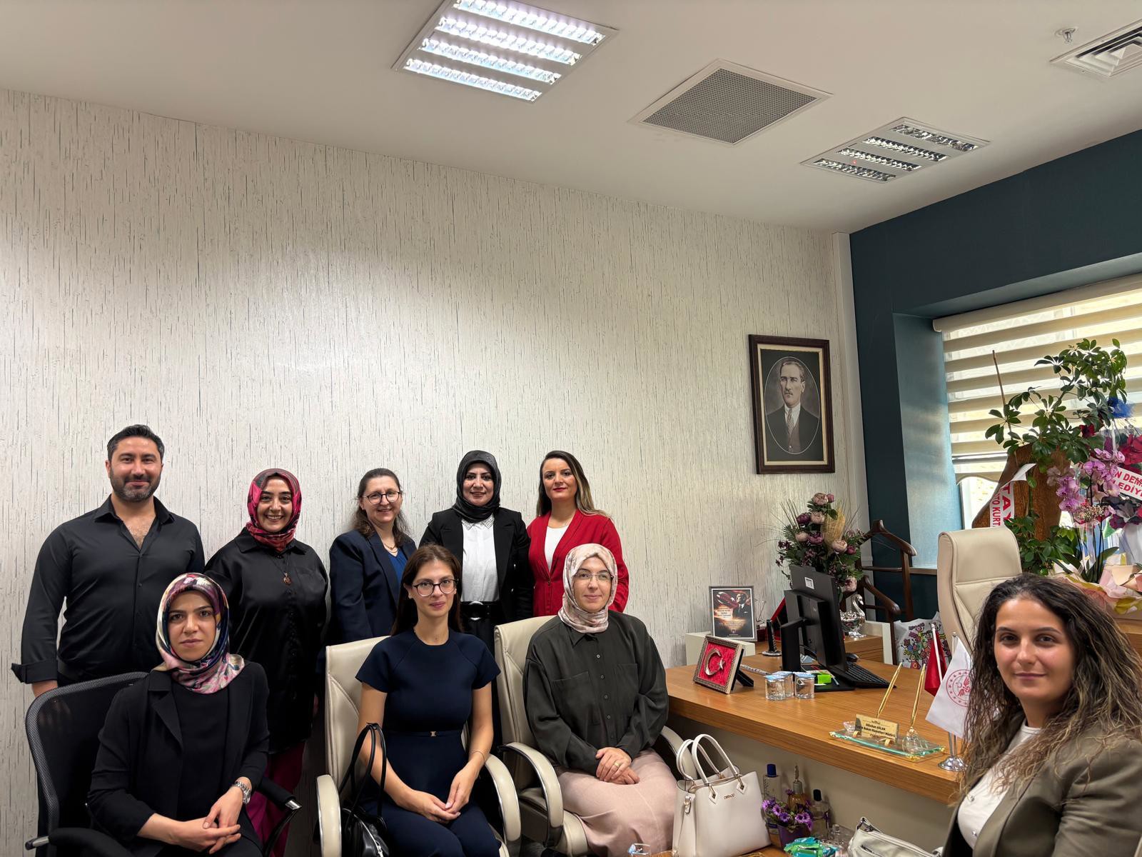 Hemşirelik Bölümünden Gülcihan Aslan’a Hayırlı Olsun Ziyareti