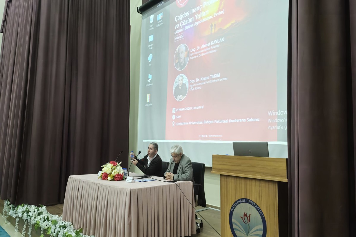 "Çağdaş İnanç Problemleri ve Çözüm Yolları" adlı söyleşi gerçekleşti