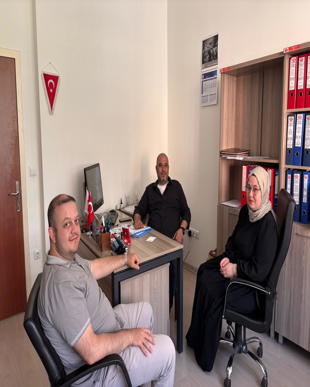 Ulusal Staj Programı Kapsamında Öğrencilerimizle Toplantı Gerçekleştirdik