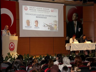 Yüksekokulumuzda Havacılık Kariyer Sohbetleri Gerçekleştirildi