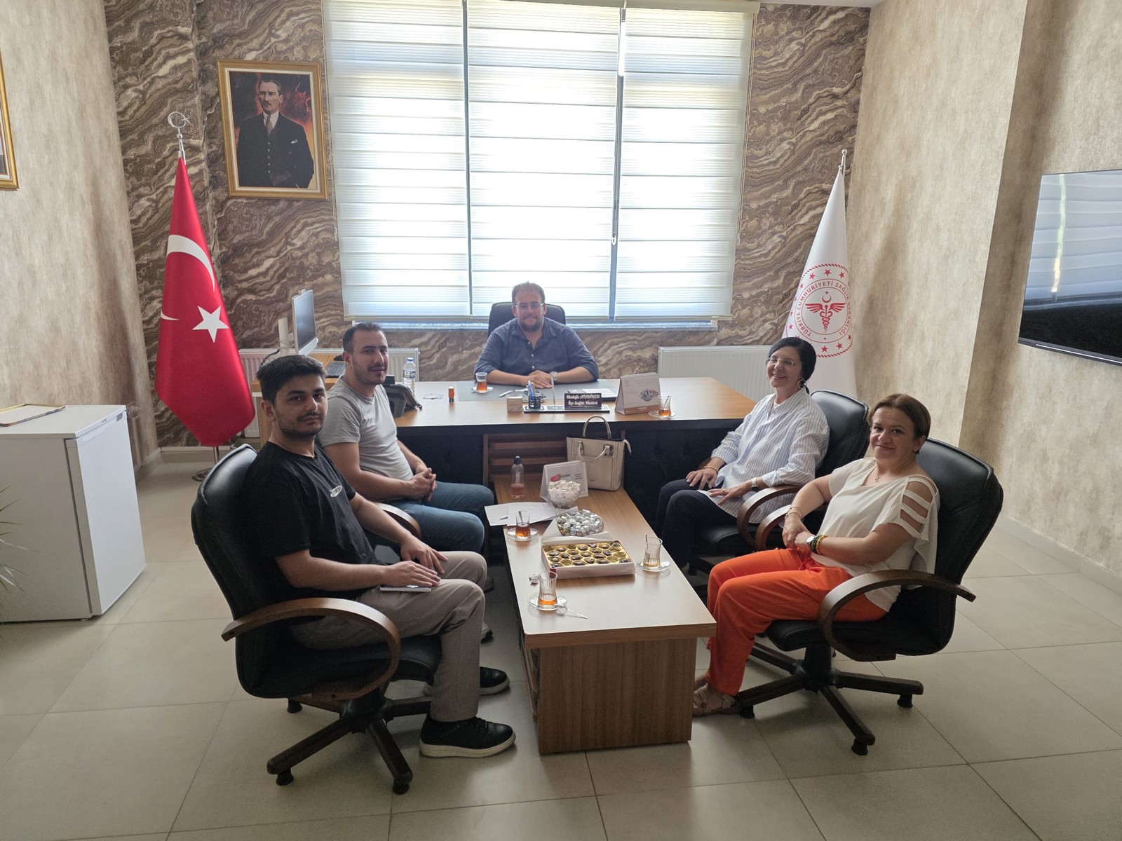 Yüksekokulumuzdan İlçe Sağlık Müdürlüğü ve Halk Eğitim Merkezi’ne Dış Paydaş Ziyaretleri