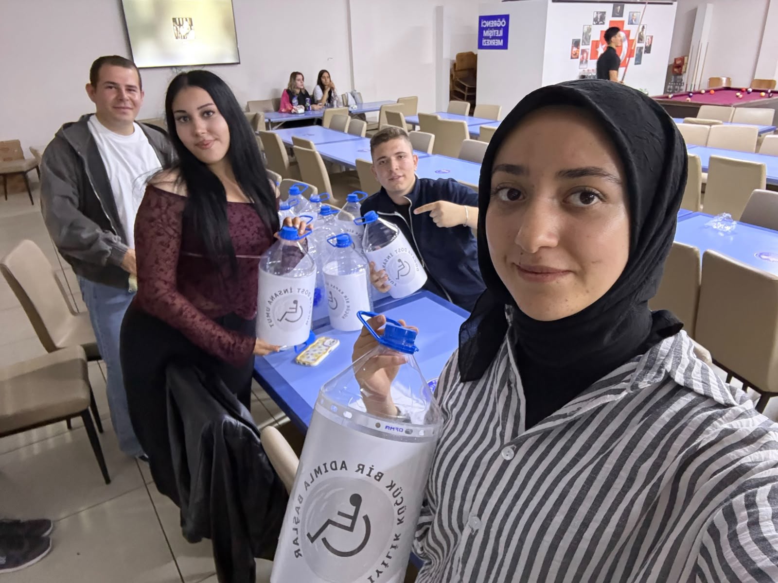 Kürtün MYO’da Mavi Kapak Toplama Projesi