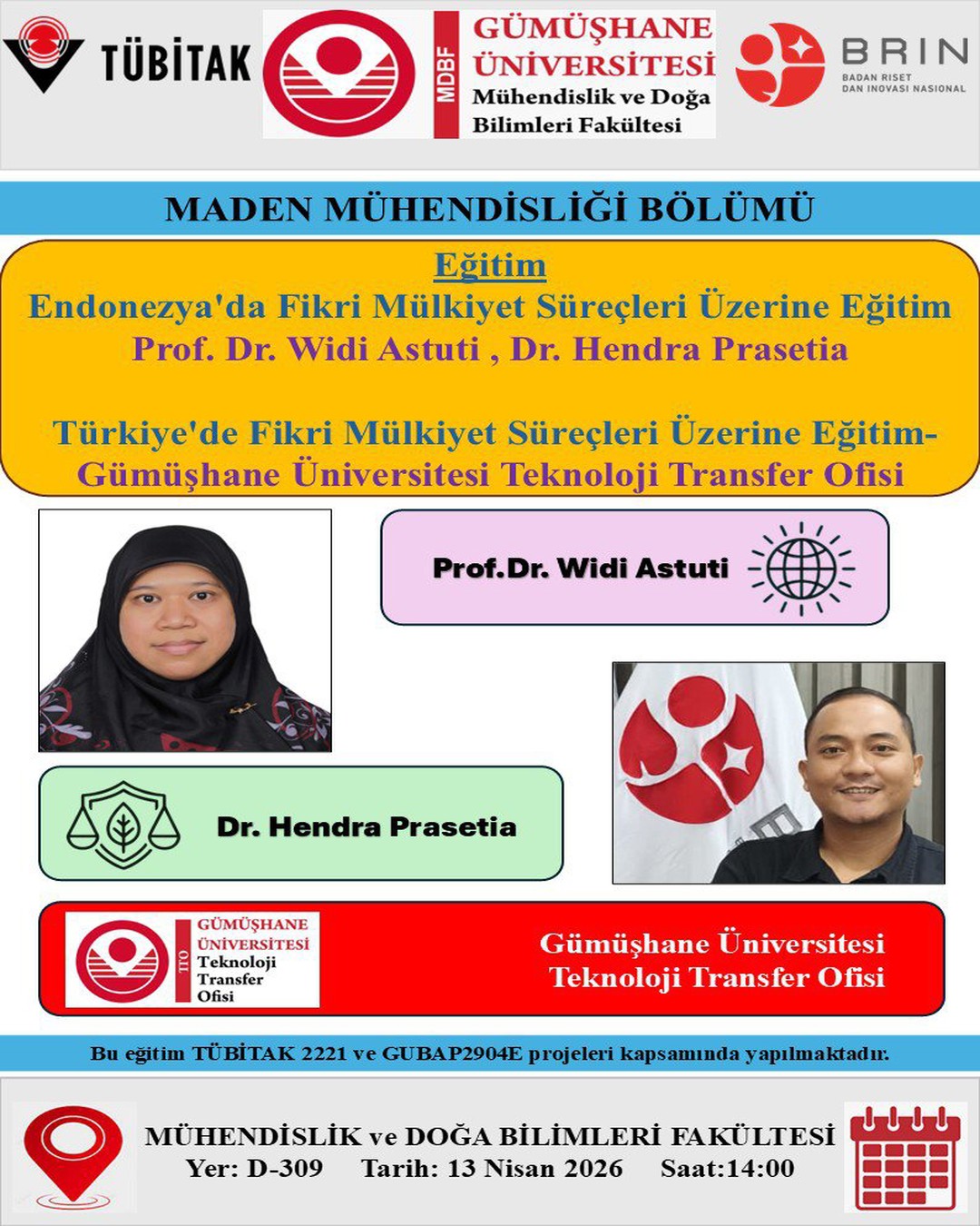 Endonezya’da Fikri Mülkiyet Süreçleri Üzerine Eğitim