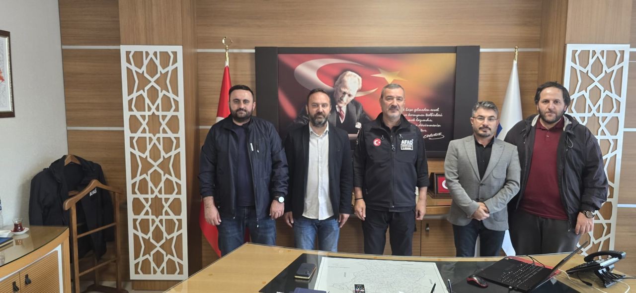 Gümüşhane İl Afet ve Acil Durum Müdürlüğü'ne (AFAD) Bir Ziyaret Gerçekleştirdik