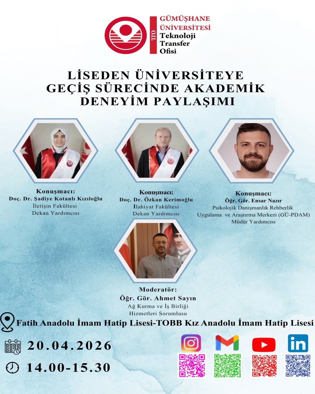 Üniversiteye Geçiş Sürecine Yönelik Rehberlik Etkinliği Gerçekleşti