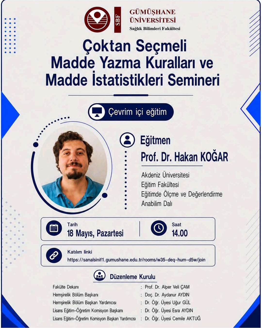 Çoktan Seçmeli Madde Yazma Kuralları ve Madde İstatistikleri Semineri