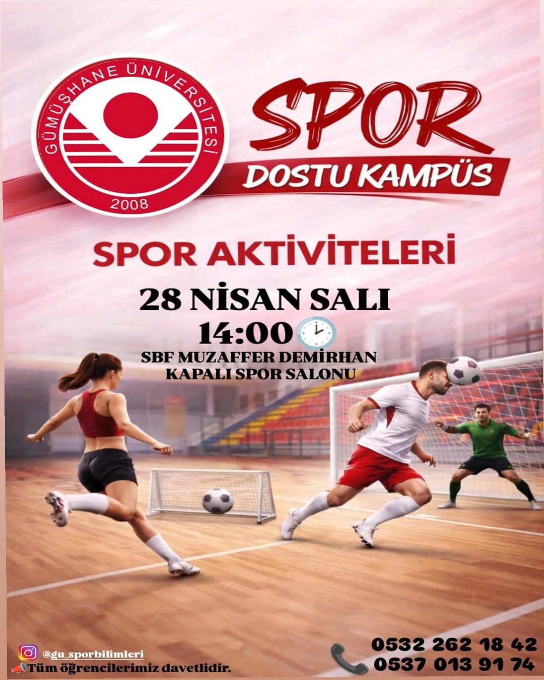 Spor Dostu Kampüs Etkinlikleri Devam Ediyor