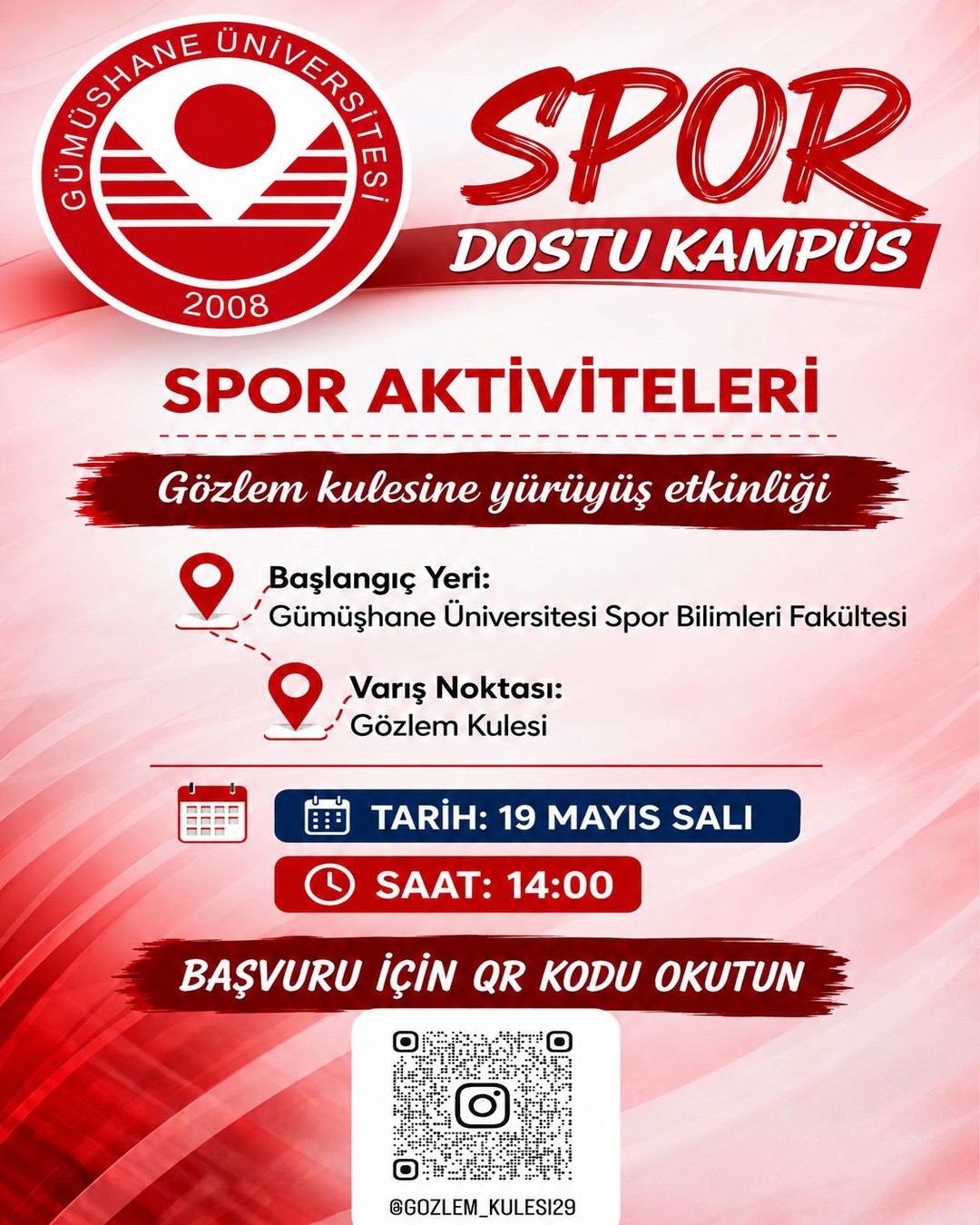 Spor Dostu Kampüs Etkinlikleri