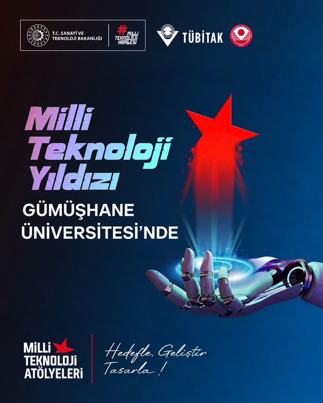 Gümüşhane Üniversitesi Millî Teknoloji Atölyesi kullanıma açıldı!