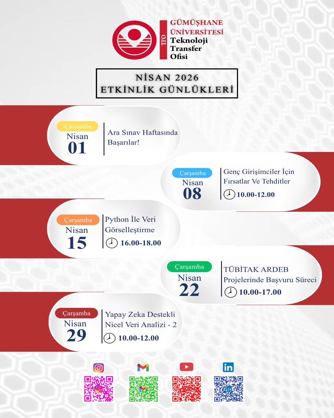 AYLIK ETKİNLİKLERİMİZ