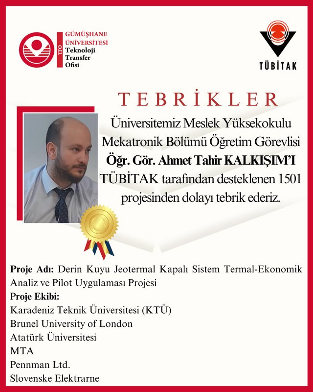 Öğr. Gör. Ahmet Tahir KALKIŞIM