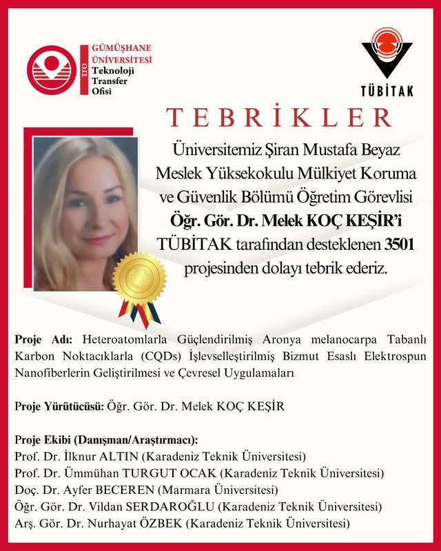 Öğr. Gör. Dr. Melek KOÇKEŞİR