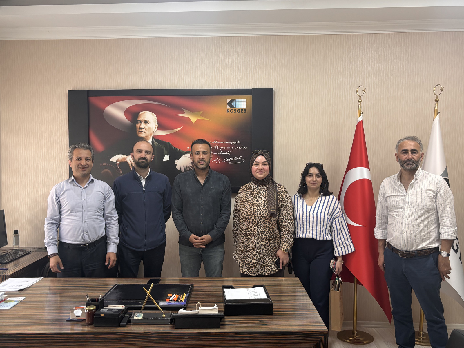 Gümüşhane-TTO tarafından dış paydaş ziyareti kapsamında KOSGEB Gümüşhane İl Müdürü Sayın Harun Sakarya’ya ziyaret gerçekleştirildi.