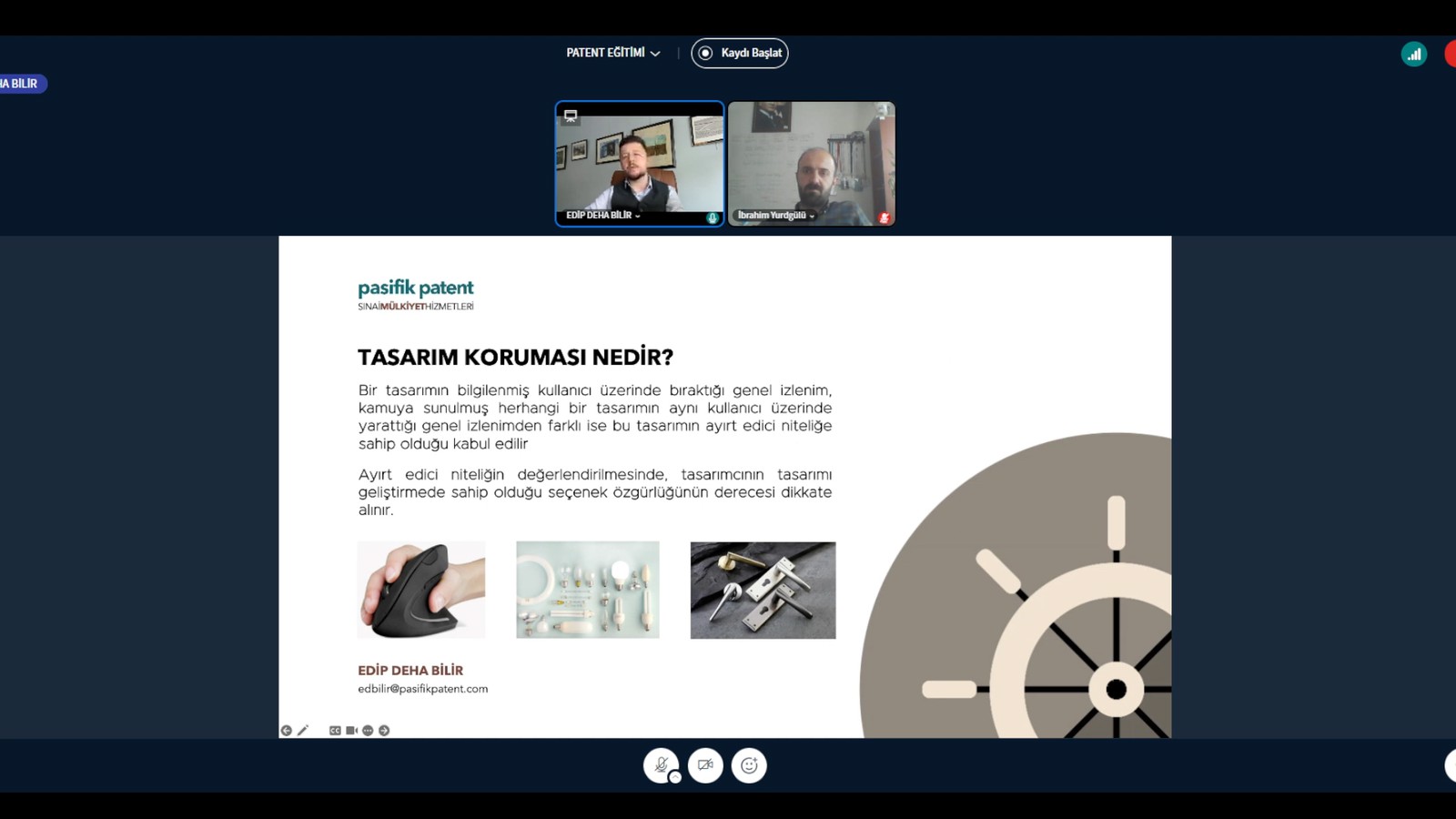 Gümüşhane-TTO tarafından 28 Ekim 2026 Çarşamba günü, 10.00–12.00 saatleri arasında “Akademide Sınai Mülkiyet: Patent/Faydalı Model ve Tasarım Farkındalık Eğitimi” çevrimiçi olarak düzenlendi.