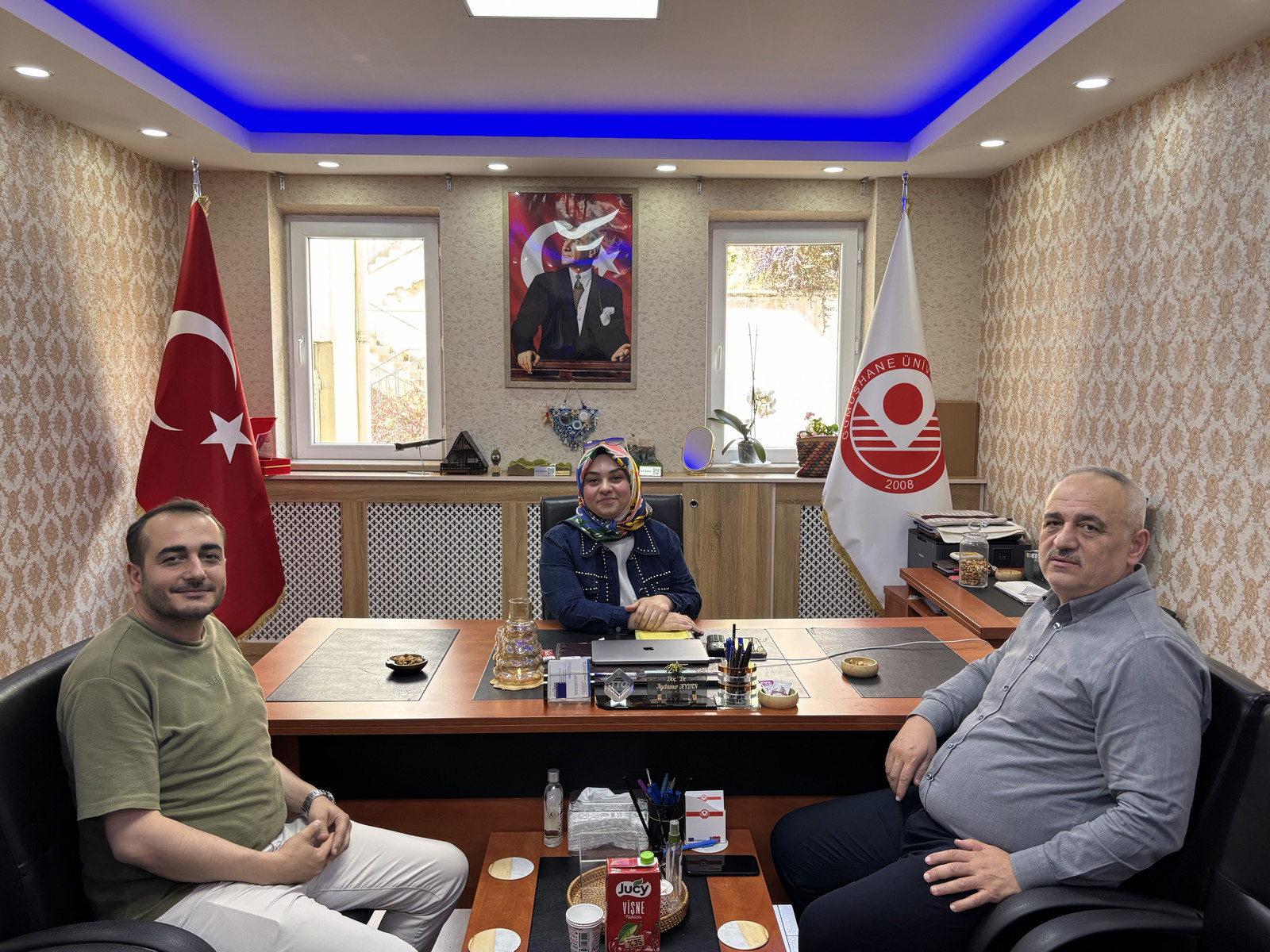 Gümüşhane-TTO | Valilik Proje Birimi Gümüşhane-TTO'yu Ziyaret Etti