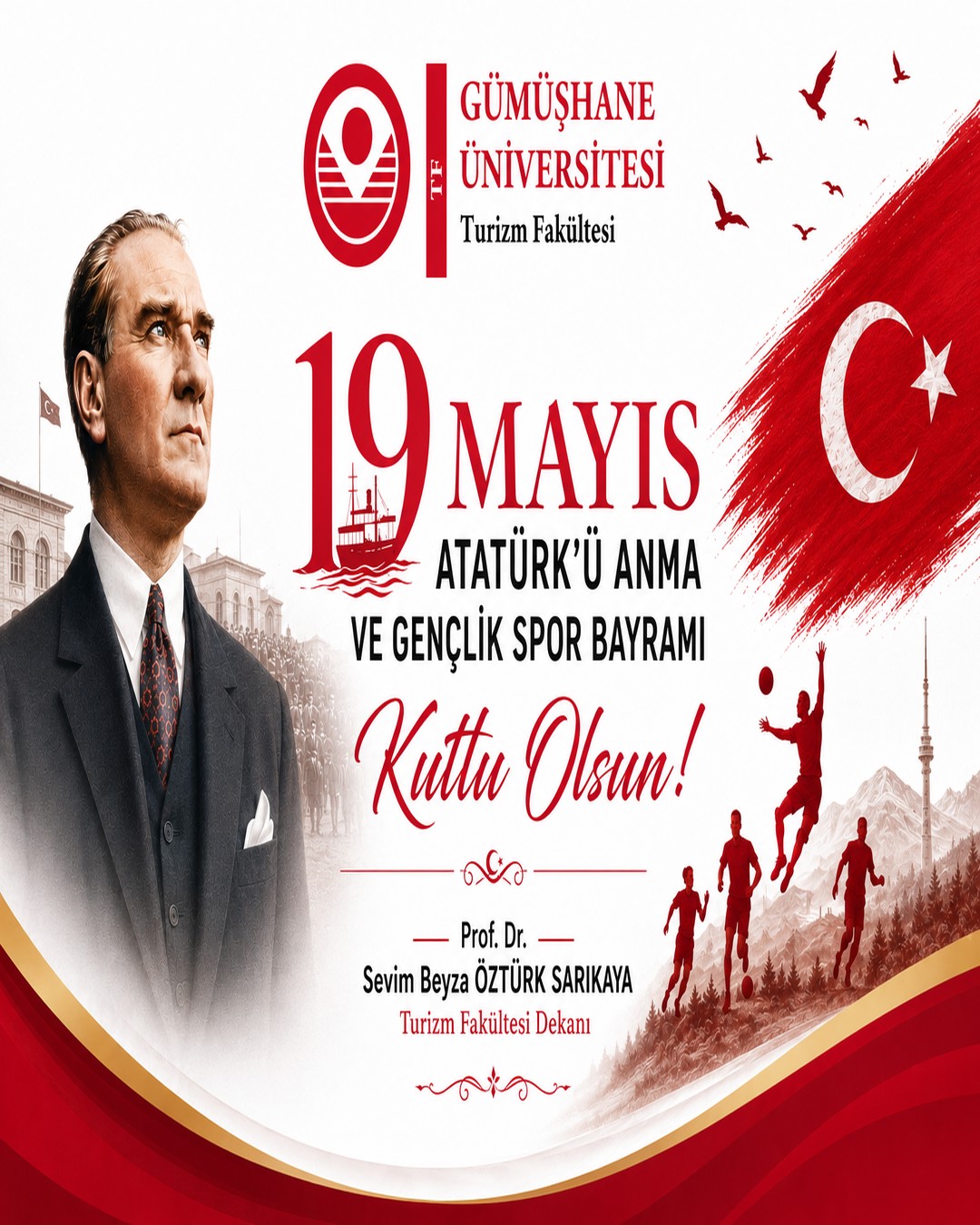 19 Mayıs Gençlik ve Spor Bayramımız Kutlu Olsun