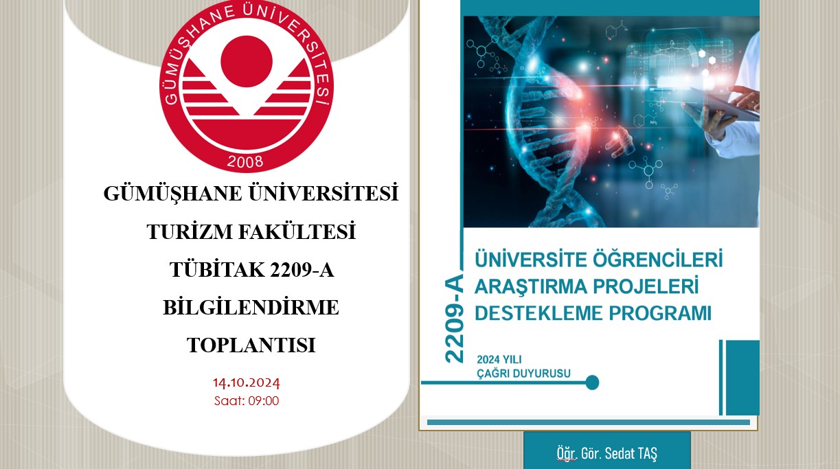 Turizm Fakültesi Akademisyenlerine TÜBİTAK 2209-A Proje Eğitimi Verildi