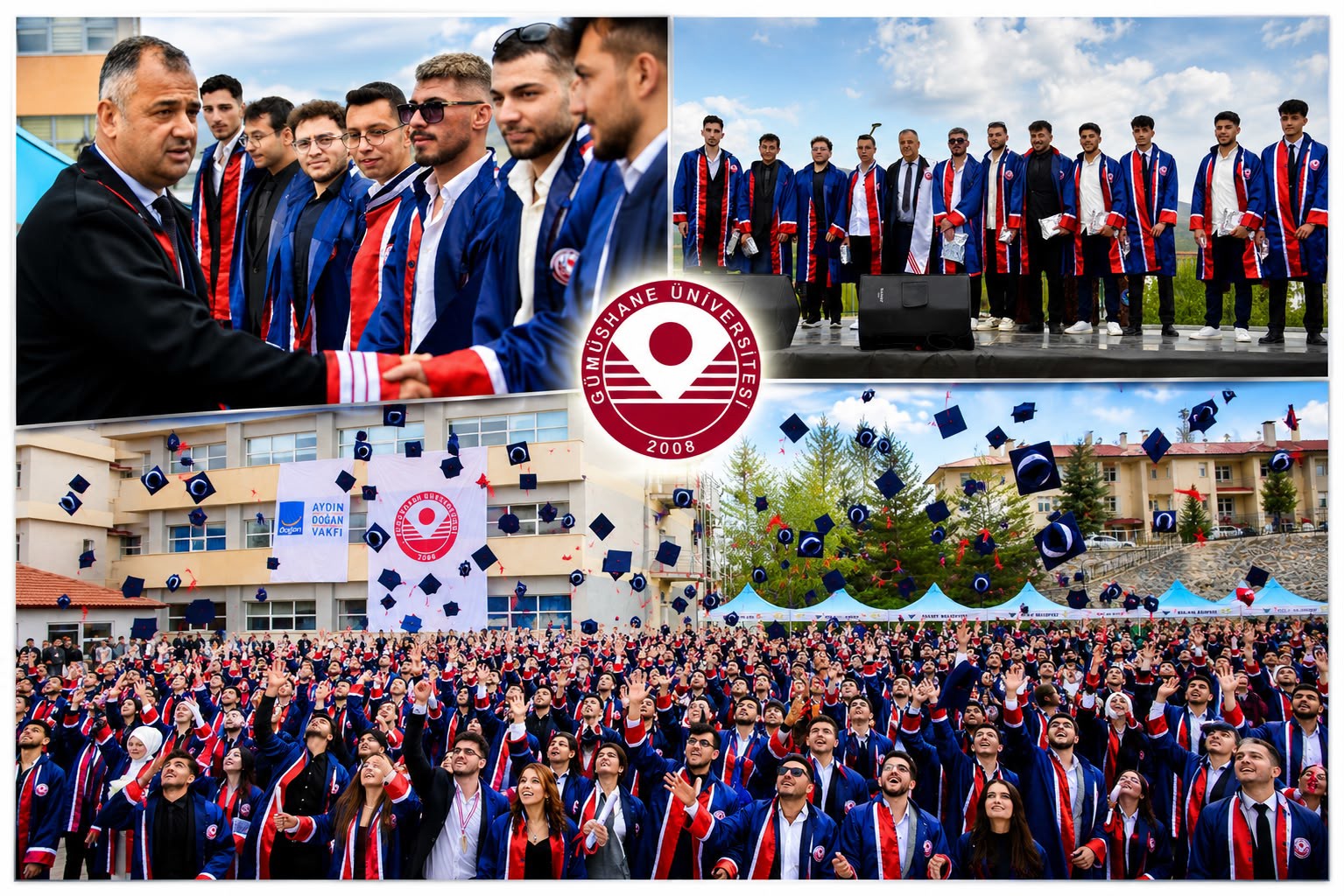 GÜMÜŞHANE ÜNİVERSİTESİ KELKİT YERLEŞKESİNDE 2025-2026 EĞİTİM-ÖĞRETİM YILI MEZUNİYET COŞKUSU